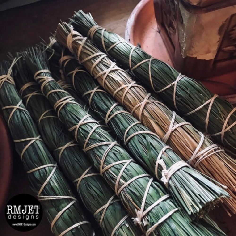 Sweet Grass Bundle - Organic Smudging Homegrown